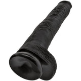 King Cock - Realistischer Penis mit Eier 30.5 cm Schwarz
