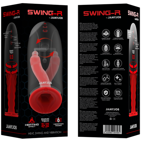 Jamyjob - Swing-R Heizeffekt, Swing Tech und Vibrations-Masturbator