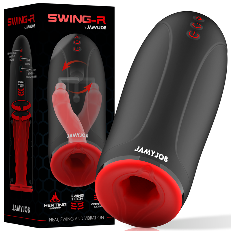 Jamyjob - Swing-R Heizeffekt, Swing Tech und Vibrations-Masturbator