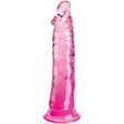 King Cock - Clear Realistischer Penis 19.7 cm Rosa
