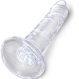 King Cock - Clear Realistischer Penis 15.5 cm Transparent