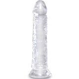 King Cock - Klarer Realistischer Penis 19.7 cm Transparent