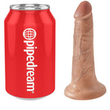 King Cock - Realistischer Penis 12 cm Karamell