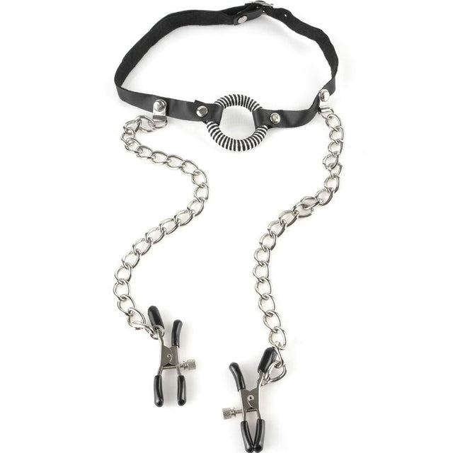 Fetish Fantasy Series - Serie - Gag mit Nippelklemmen
