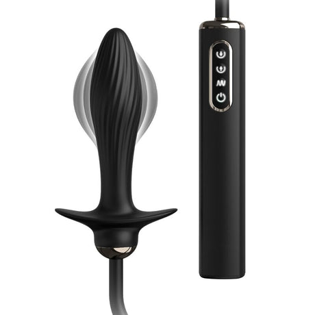Anal Fantasy Elite Collection - Aufblasbarer Plug & Auto-Throb Vibrator