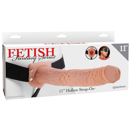 Strap-on Verstellbares Gurt Realistischer Penis Weiß 27,9 x 4,8 cm.4