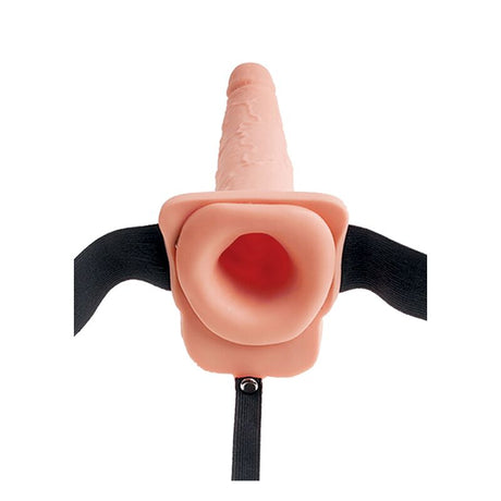Fetish Fantasy Series - Serie - Verstellbares Gurt Realistischer Penis mit Spritzenden Bllen 19 cm