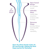 Anal Fantasy Elite Collection - Anal-Gaper-Dilator für Anfnger, Kristallgrösse S