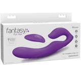 Fantasy for Her - Doppelpenetrationsvibrator mit Fernbedienung, 9 Violette Stufen