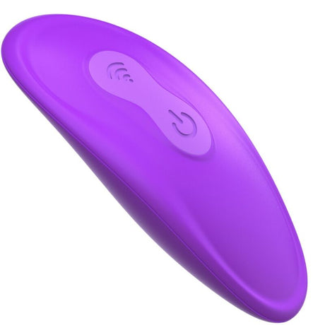 Fantasy for Her - Doppelpenetrationsvibrator mit Fernbedienung, 9 Violette Stufen