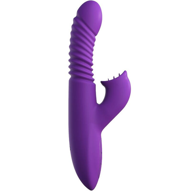 Fantasy for Her - Klitoris-Stimulator mit Wärme-Oszillations- und Violett-Vibrationsfunktion