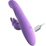 Fantasy for Her - Kitolitoris-Stimulator Kaninchen mit Wärmefunktion, Oszillation und Violette Vibration