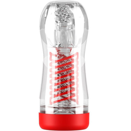 Masturbator Stroker Viewtube 2 Spiralkompression Transparent 17 x 5 cm.2