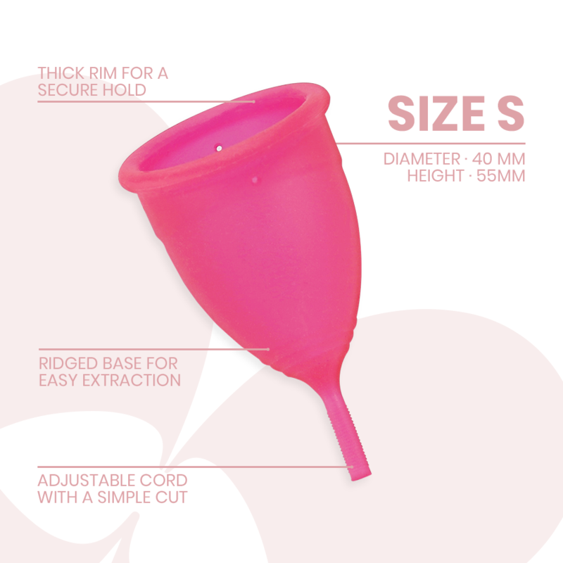 Intimichic - Menstrual Cup Medizinisches Silikon - Grösse S