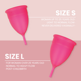 Intimichic - Menstrual Cup Medizinisches Silikon - Grösse S