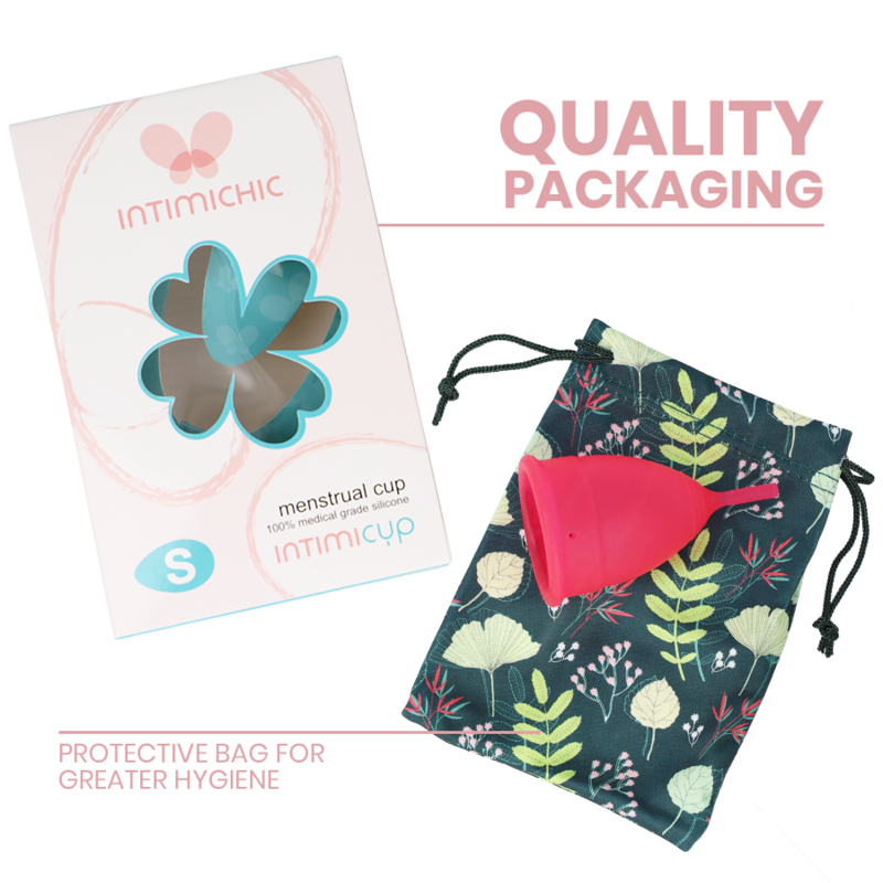 Intimichic - Menstrual Cup Medizinisches Silikon - Grösse S