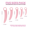 Intimichic - Silicone Dilator 5 Pcs