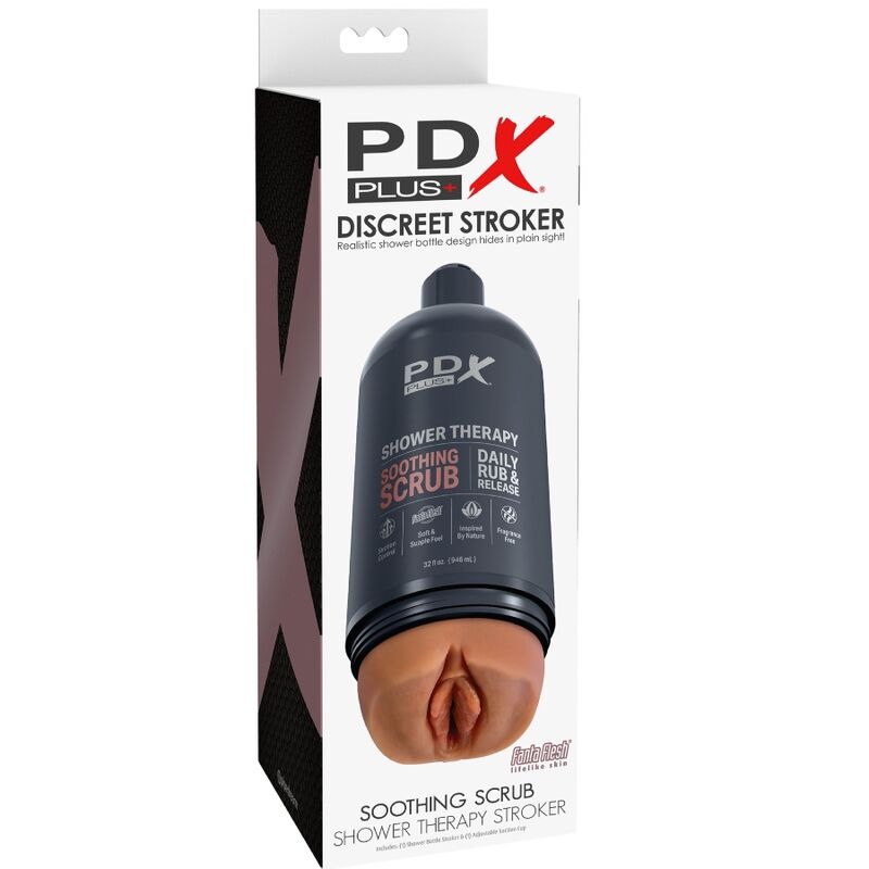 Pdx plus - Stroker Masturbator Diskretes Flaschendesign Beruhigendes Peeling-Süssigkeiten-Shampoo