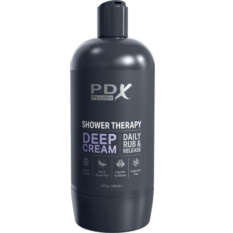 Pdx plus - Stroker Masturbator Diskretes Tiefe Creme-Shampoo-Flaschen-Design