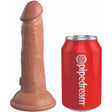 King Cock - Elite Realistischer Silikondildo 15.2 cm Karamell