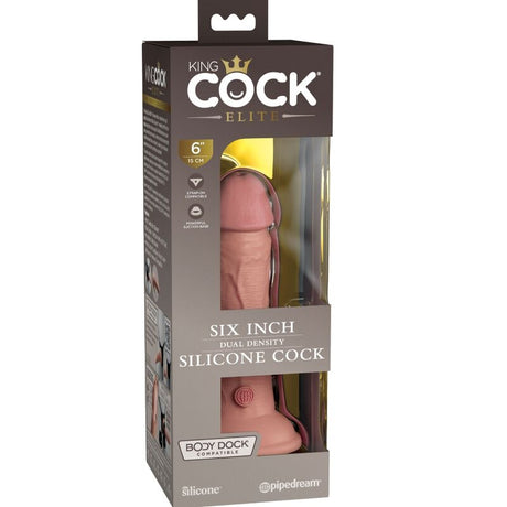 King Cock - Elite Realistischer Silikondildo 15.2 cm