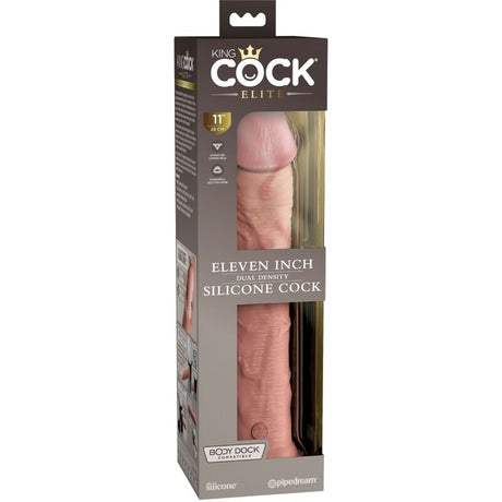 King Cock - Elite Realistischer Silikondildo 28 cm