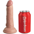 King Cock - Elite Realistischer Dildo mit Vibration und Silikon 15.2 cm