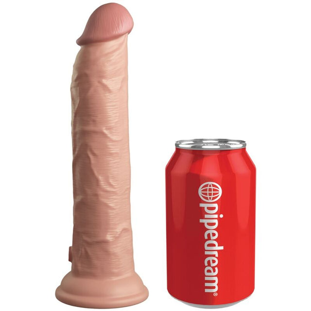 King Cock - Elite Realistischer Dildo Vibrator & Silikon Fernbedienung 23 cm