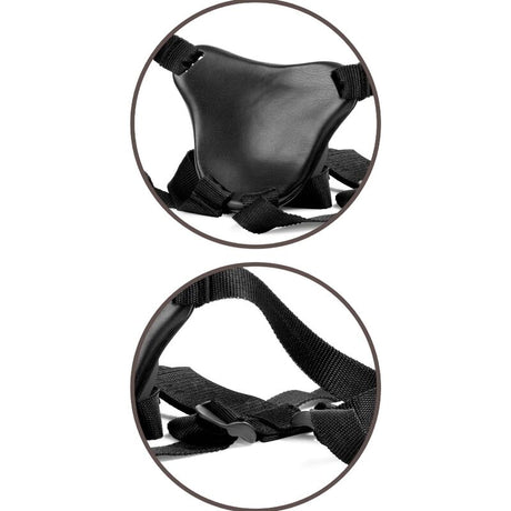 Strap-on Elite Bequemer Verstellbarer Gurt mit 17,8 x 3,5 cm.7