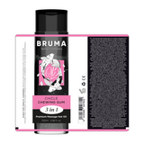 Bruma - Premium-Massageöl mit Wärmeeffekt, Gum-Geschmack 3 in 1 - 100 ml