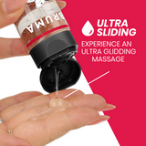 Bruma - Premium-Massageöl mit Wärmeeffekt, Erdbeere-Geschmack 3 in 1 - 100 ml