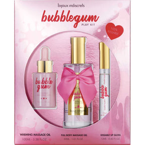Bijoux - Indiscrets Bubblegum-Spielset mit Öl Gel und Lipgloss