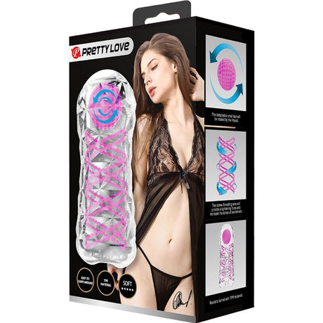Masturbator Fantasy Männlicher mit Innenspirale und Transparenten Bllen.8