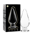 Nebula Series by Ibiza - Modell 4 Analplug Borosilikatglas Klar 11 cm-x-5 cm