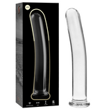 Nebula Series by Ibiza - Modell 9 Dildo Borosilikatglas Klar 15.5 cm-x-2.5 cm