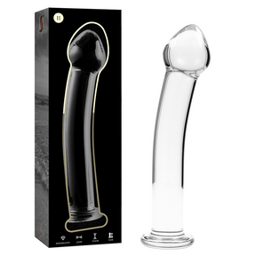 Nebula Series by Ibiza - Modell 11 Dildo Borosilikatglas Klar 16 cm-x-3 cm