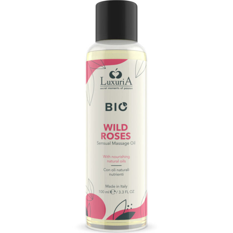 Intimateline Luxuria - Bio Wilde Rosen Massageöl 100 ml