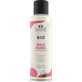 Intimateline Luxuria - Bio Wilde Rosen Massageöl 100 ml