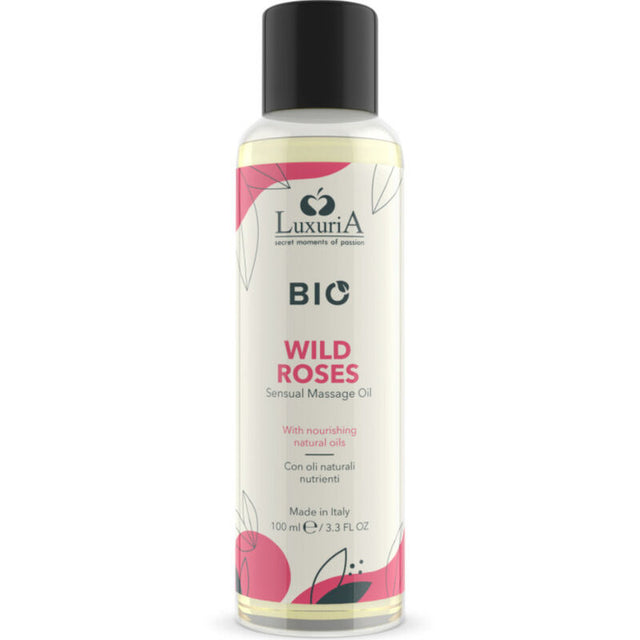 Intimateline Luxuria - Bio Wilde Rosen Massageöl 100 ml