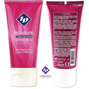 Id Pleasure - Wasserbasiertes Gleitmittel Tinging Sensation Travel Tube 60 ml