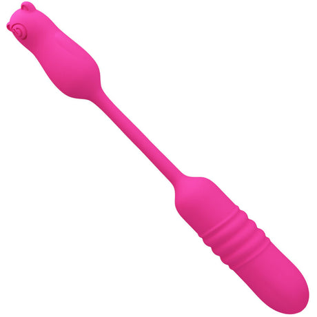 Vibrator Nobikuma Rosa Silikon-Vibrierbullet.4