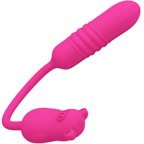 Vibrator Nobikuma Rosa Silikon-Vibrierbullet.1