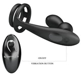 Pretty Love - Marshall Penisring mit Vibratorischem Analplug mit Fernbedienung