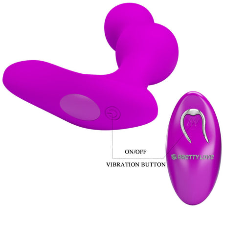 Pretty Love - Terrance Anal Vibrator Massager mit Fernbedienung