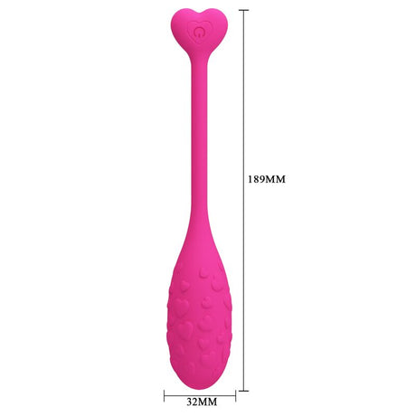 Vibrator App-Gesteuertes Rosa Fisher-Vibrations-Ei.3