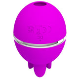 Pretty Love - Gemini Ball Lila. Runder Vibrator aus Silikon