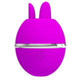 Pretty Love - Gemini Ball Lila. Runder Vibrator aus Silikon