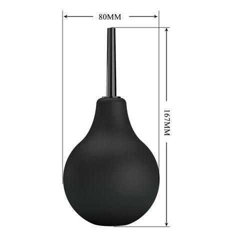 Analplug Pear Anal Shower Blkb Schwarz 7,5 x 0,9 cm.5