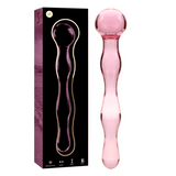 Nebula Series by Ibiza - Modell 13 Dildo Borosilikatglas Rosa 18 cm-x-3.5 cm