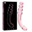 Nebula Series by Ibiza - Modell 14 Dildo Borosilikatglas Rosa 18.5 cm-x-3 cm